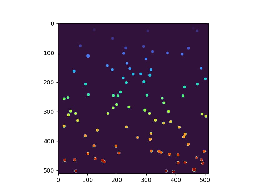 [matplotlib animation] 106. skimage.segmentation.expand_labelsによるラベル領域の ...